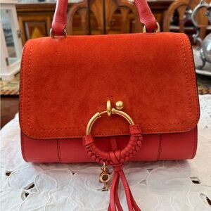 Chic Red Handbag